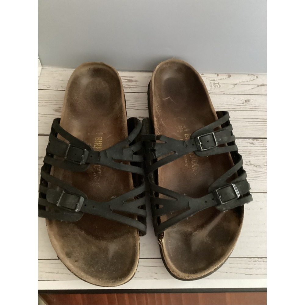 Birkenstock Grandma Sandals Size‎ 10 (Well Loved) Black